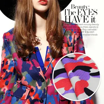 

LEO&LIN Spring knitted fabrics Spring outer clothing style clothing 3519 cloth fabric patchwork (1 meter)