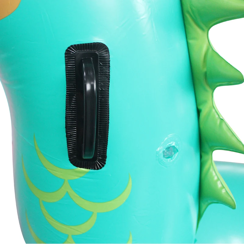 170 см гигантский зеленый дракон надувной матрас для бассейна Ride-On T-rex плавательный кольцо взрослые детские водные вечерние игрушки