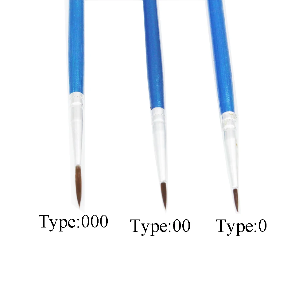 

5Pcs/Set Fine artist Thin Hook Line Pen Blue Art Supplies Drawing Art Pen Paint Brush Nylon Brush Painting Pen mark pen