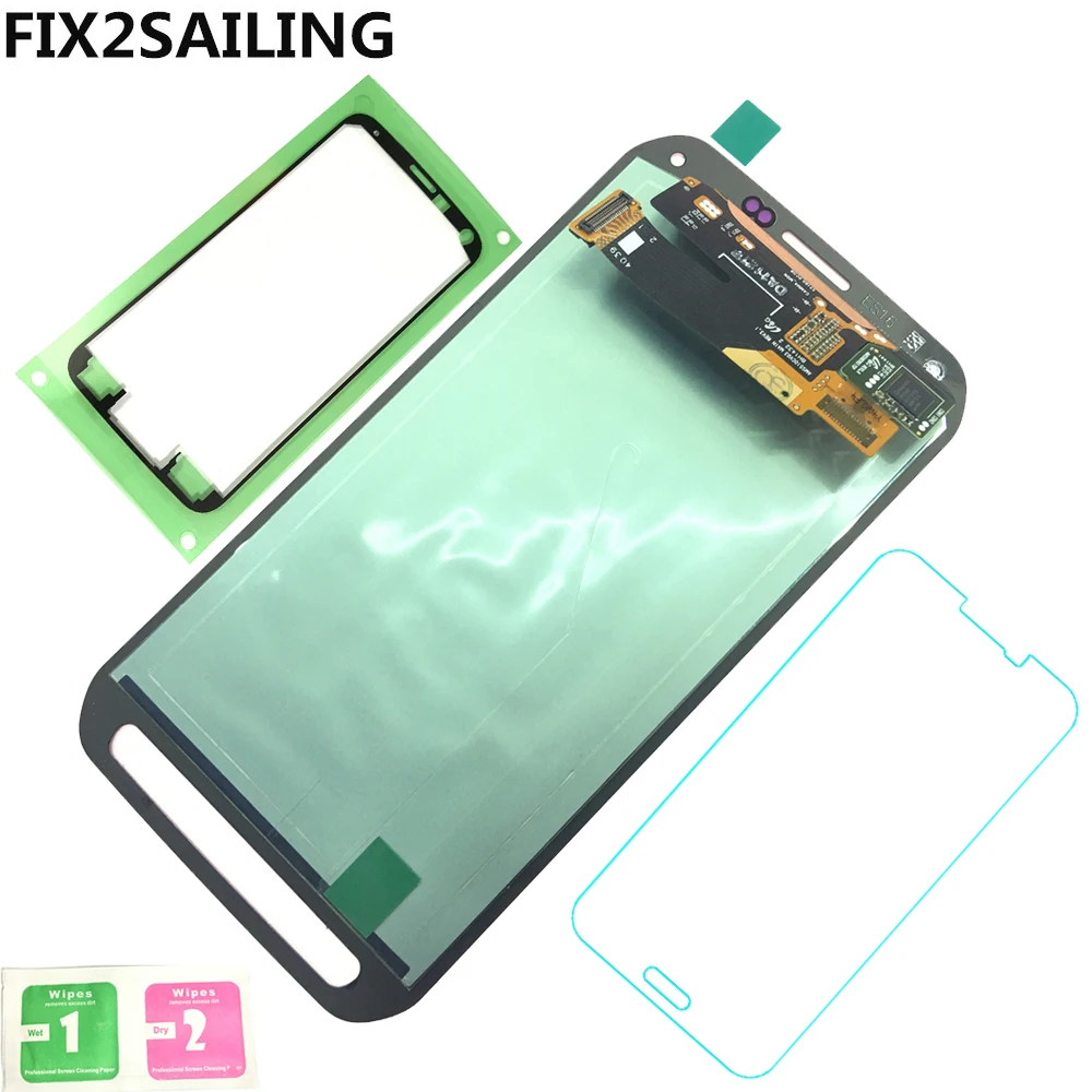 

Super AMOLED LCD Display 100% Tested Working Touch Screen Assembly For Samsung Galaxy S5 Active G870 Grey/Green/Red/Black