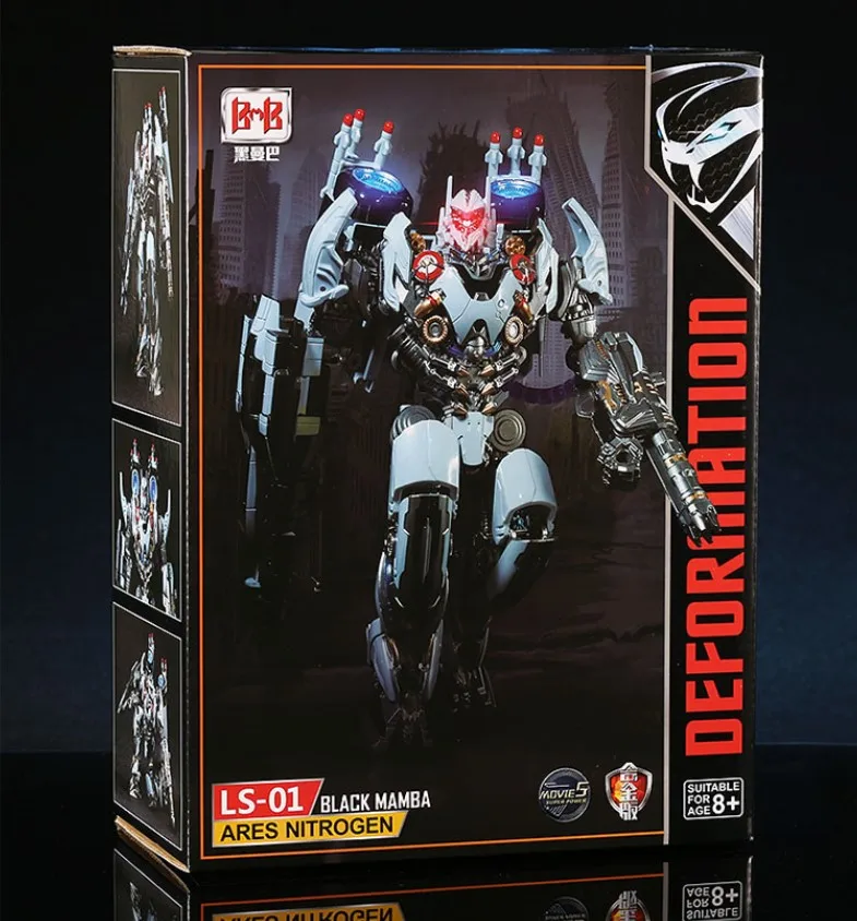 Comic Club BMB трансформация Nitro Zeus LS01 LS01S LS01-S Seibertron призрак фильм ко негабаритных фигурки из сплава металла коллекция роботов - Цвет: LS01 with retail box