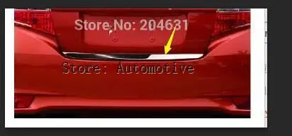 Крышка багажника для Toyota Vios/Yaris 4dr Sedan 3 го поколения хромированная крышка отделка