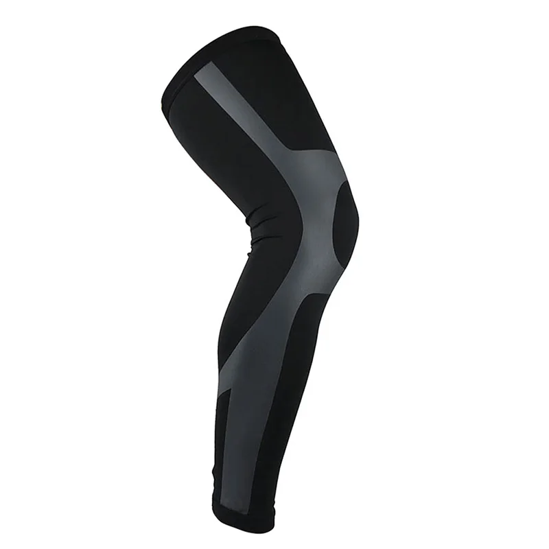 Outdoor Sports Safety Compression Leg Sleeve Support Cycling Muscle Pressure Knee Pad Protector Winter Leg Warmers