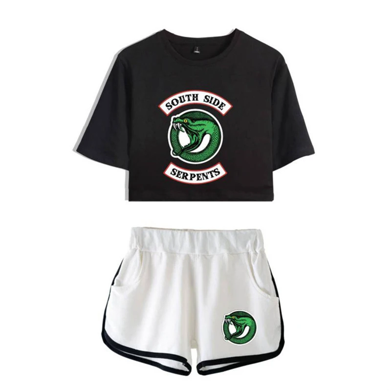 Riverdale Southside Tshirt Riverdale Shirt Shorts Suits Spor South Side Riverdale Sets Clothing Women Girls Running