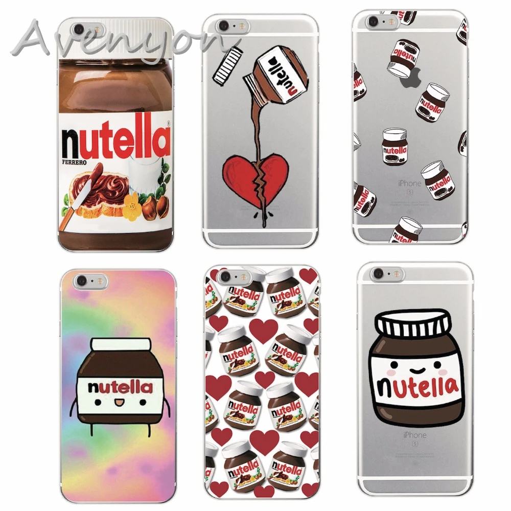 Tumblr Nutella Case Iphone 7 7 Plus 6 6 S Icin Arti 5 S Se Tasarimi Ile Yumusak Silikon Tpu Seffaf Telefon Arka Kapak Fundas Coque Case For Iphone Case Designercase Plus Aliexpress