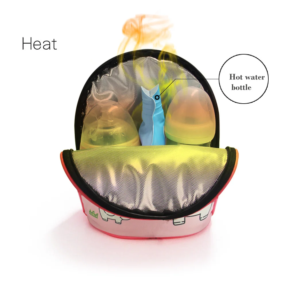Водонепроницаемый детский подгузник сумка Изолированная грудное молоко кулер сумка мода мама дорожная сумка переносная бутылка коляска висячая сумка