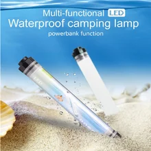 Panyz LED Camping Light IP68 Waterproof Rechargeable Battery Powerbank 42 LED’s Work Lamp Outdoor Portable Lights 2Magnet Clip