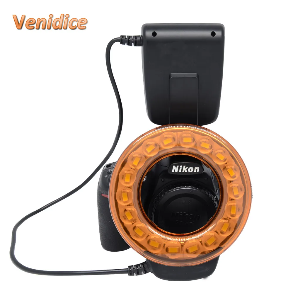 Meike FC 110 LED Macro Ring Flash Light For Canon EOS 5D Mark II III 6D