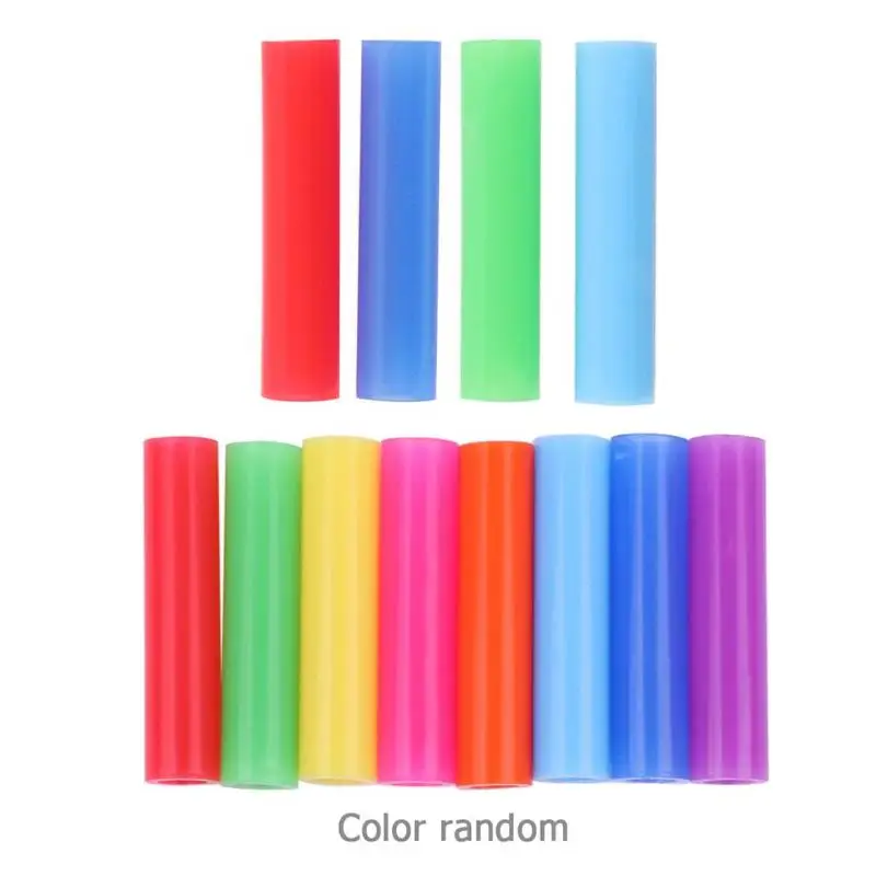 

Anti-tooth Collision Reusable Drinking Straw Tubularis Silicone Cover Set Teeth Protector Bar Accessories