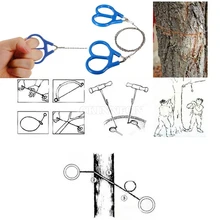 DHL 100 шт туристический комплект веревки пилы кольцо прокрутки портативный карманный аварийный инструмент из нержавеющей стали проволочная пила цепные ручные пилы
