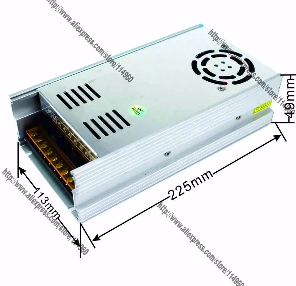 Новая модель DC12V 33a 400 Вт Питание Трансформатор 110 В 220 В переменного тока smps для LED лампа Газа ЧПУ CCTV