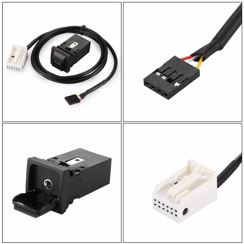 Автомобильный USB адаптер Onever аудиокабель переключатель разъем Aux для RNS315 RCD510 Magotan