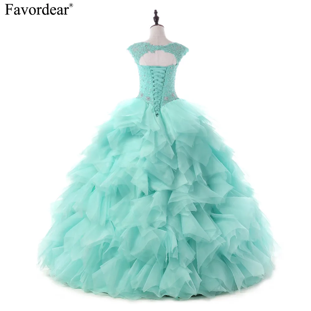 Peacock-Lavender-Ball-Gown-Sweet-16-Dresses-Real-Photo-Lace-Beading-Puffy-Vintage-Princess-Coral-Quinceanera