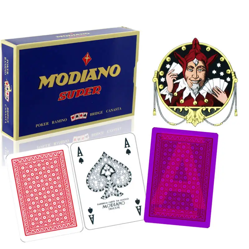 Перспективное казино GS Modiano Ramino Super Fiori невидимые чернила покерные игровые карты для УФ контактных линз