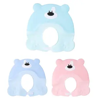 

2pcs Children's Shampoo Cap Adjustable Waterproof Soft Silicone Shampoo Cap Shower Cap
