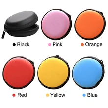 Чехол-держатель для наушников с жесткой коробкой для переноски, наушники-вкладыши, карта памяти, USB кабель, сумка для хранения DC128