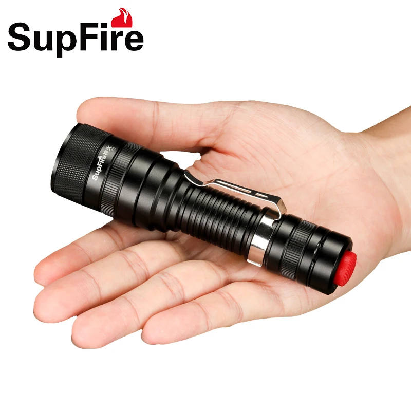 Supfire Zoom Flash светильник F5 CREE L2 Linterna светодиодный фонарь Lanterna ручной светильник для Imalent Sofirn Fenix O светильник Nicron Lumintop S065