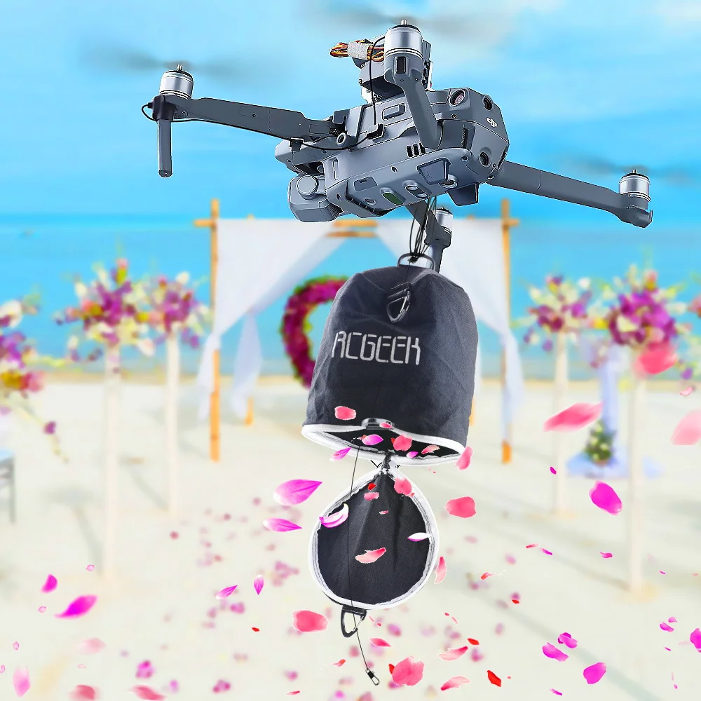 

Thrower Parabolic Bag for DJI Mavic Pro/Mavic 2/Phantom Series Drones Automatic Quick Release Romantic Pleasantly Surprised Bag