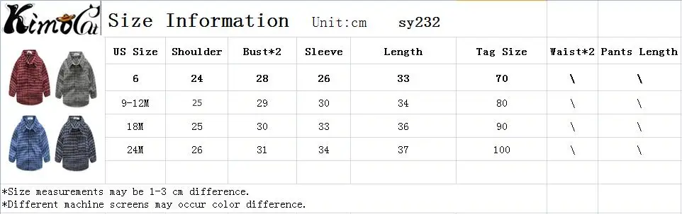 Kimocat/Модная детская блузка для новорожденных, одежда для маленьких мальчиков и девочек, клетчатая блузка, топы, рубашка, верхняя одежда