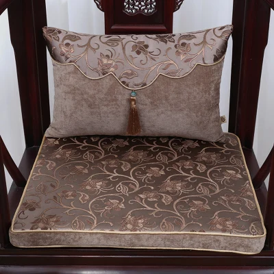 Кисточка китайские шелковые подушки рождественское декоративное пушистое сидение подушки для дивана кресло поясничная подушечка, сиденье