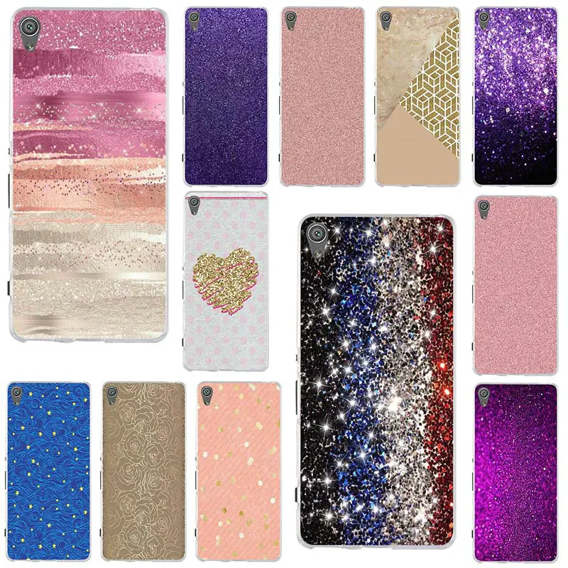 

Heart Light Gold Pink Geometric Mobile Phone Cases for Sony Xperia M2 M4 M5 E3 E5 T3 X XA1 XZ Z Z1 Z2 Z3 Z4 Z5 Compact Shell