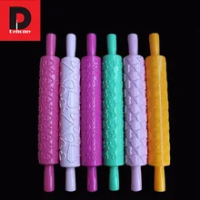 Dehomy 1 шт. пиццы Скалка различные узоры инструмент для выпечки тисненая форма украшения торта антипригарная кухонная Скалка