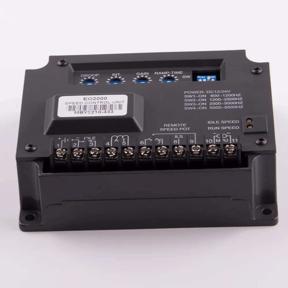 DC Electronic Governor EG2000 diesel generator set electric speed