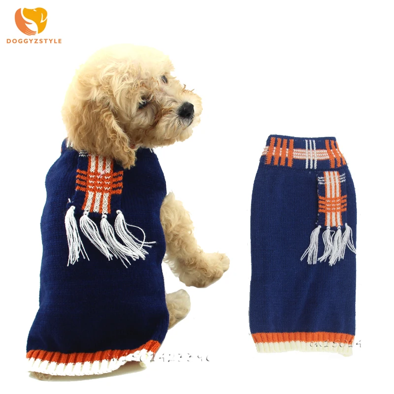 

Fashion Pet Clothes Autumn Winter Dog Sweater Warm Puppy Cat Knitting Coat For Chihuahua Costume Soft Pets Clothing DOGGYZSTYLE