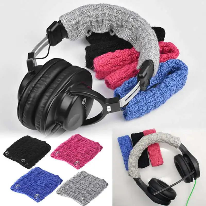 Повязка на голову из чистой шерсти для наушников Sennheiser HD480 HD450 HD540 Hand Kni|Аксессуары