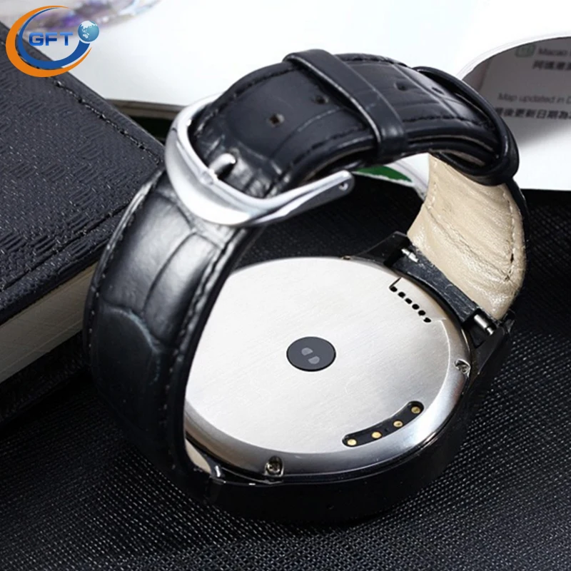 GFT D08 Genuine security Smart Watch Android 4 4 Webcam Wifi FM Android Smart phone GPS
