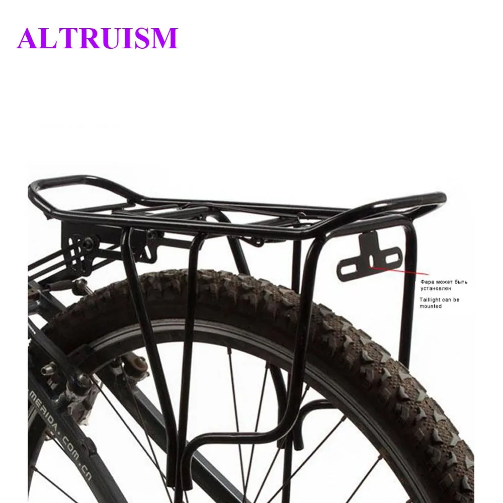 steel rear bike rack