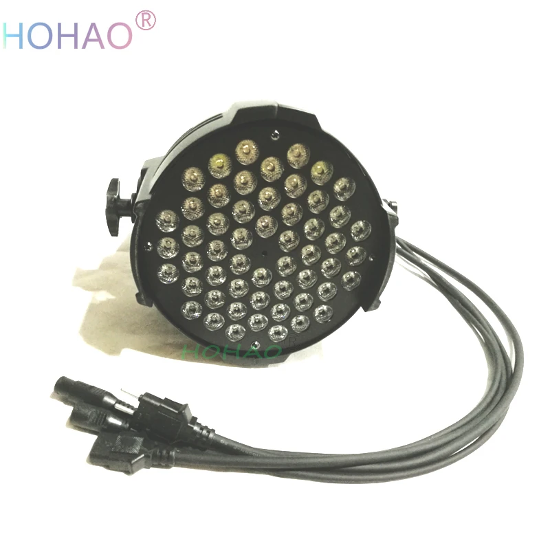 HOHAO Высокое качество 200 Вт 54 шт. 3 RGB светодиодные фонари пар disco ball Освещение сцены |