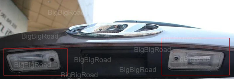 BigBigRoad заднего вида резервного копирования Камера с реле/фильтр для hyundai нового Santafe Santa Fe/Azera /IX45