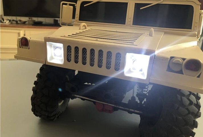 Новое высокое качество металлический Hummer 1/10 весы 313 мм Колесная база RC комплект кузова автомобиля Hummer оболочка для 1:10 осевой SCX10 D90