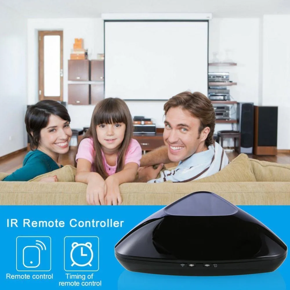 

Broadlink Smart Home Universal Controller RMPro RM33 RMmini3 WIFI IR RF Remote Control For Alexa Google Home Automation