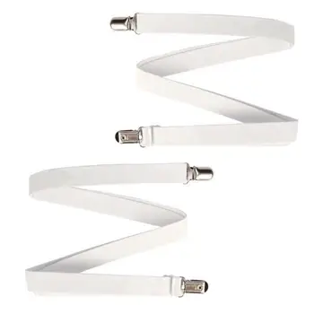 

Sheet Clips Under Mattress Bed Fitted Sheet Fastener Long Strap Clip Bands 2 PC Adjustable Mattress Cover Bed Sheets Grippers