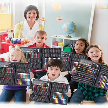 168pcs children watercolor pen and pigment for drawing toys/ Kids baby drawing toys set include 168pcs different crayon and pens 168pcs children watercolor pen and pigment for drawing toys/ Kids baby drawing toys set include 168pcs different crayon and pens