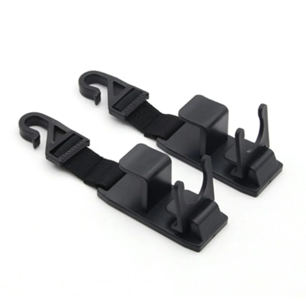

2PCS Universal Car Seat Back Hooks Hangers Organizer Universal Headrest Mount Storage Hooks House Storage Simple Styling