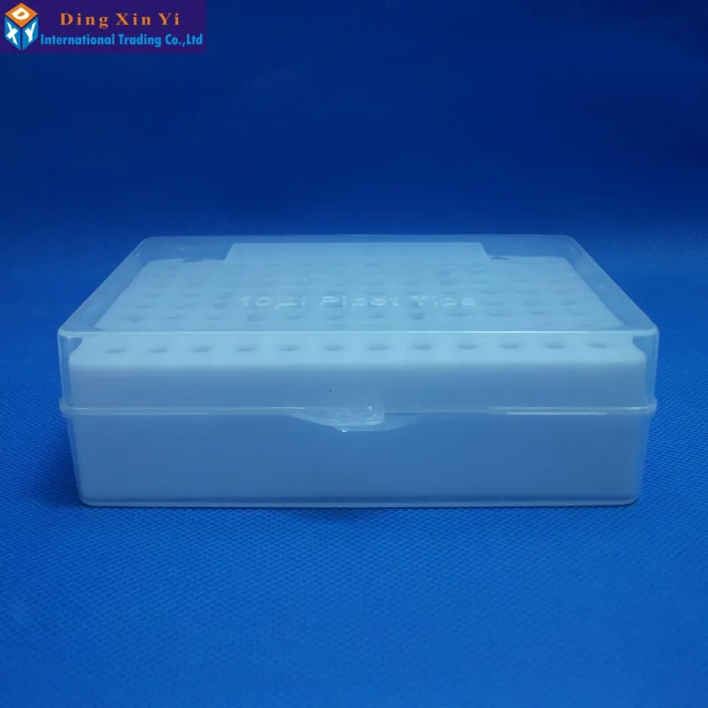 Plastic 96 vents Pipette box for 10ul pipette tips