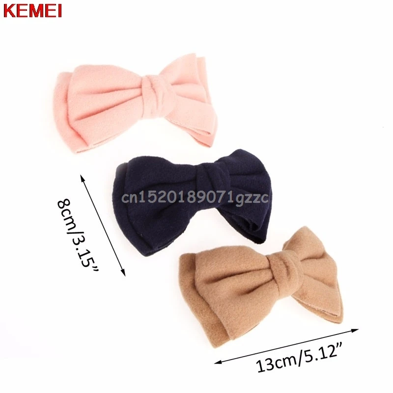 Korean Style Women Large Bow Bowknot Ponytail Holder Hair Clip Barrette #H027#