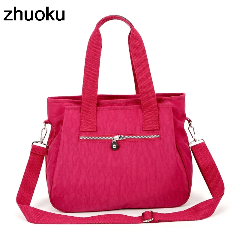 المرأة النايلون حقيبة جديدة حقيبة الكتف عارضة حقيبة crossbody باختصار كل مباراة الأزياء الترفيه حمل رسول حقيبة سفر كبيرة