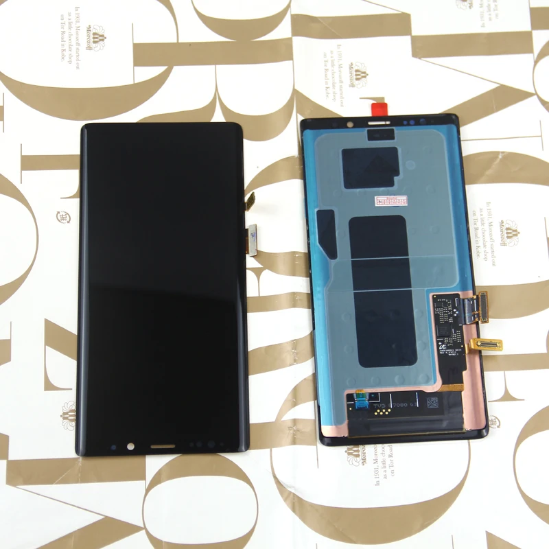 Супер AMOLED 6,4 ''ЖК-дисплей для SAMSUNG GALAXY Note 9 Note9 N960D N960F дисплей сенсорный экран дигитайзер сборка черный
