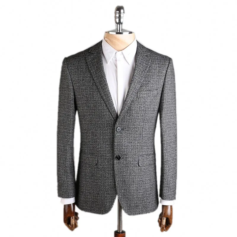 Compare Prices on Gray Blazer- Online Shopping/Buy Low