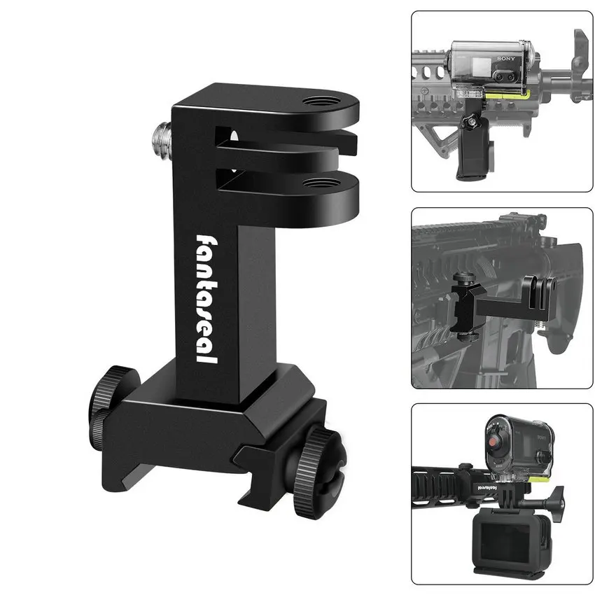 Набор адаптеров для экшн камеры Picatinny Gopro Hero SONY FDX HDR Охотничья винтовка пистолет