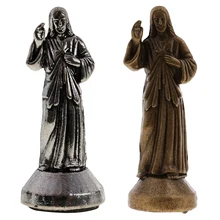 Mini jesus santo religioso estatueta magnética decoração estátua casa decore estatueta estátuas religiosas sagradas