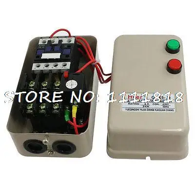 

220V Coil 3KW 4 HP 3 Phase Motor Control Magnetic Starter 4.5-7.2A