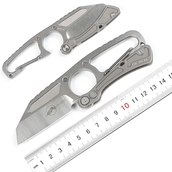 

Kevin John Venom DPx HIT knife Cutter TC4 titanium S35VN Tactical camping hunting outdoors pocket survival knives Tools gear