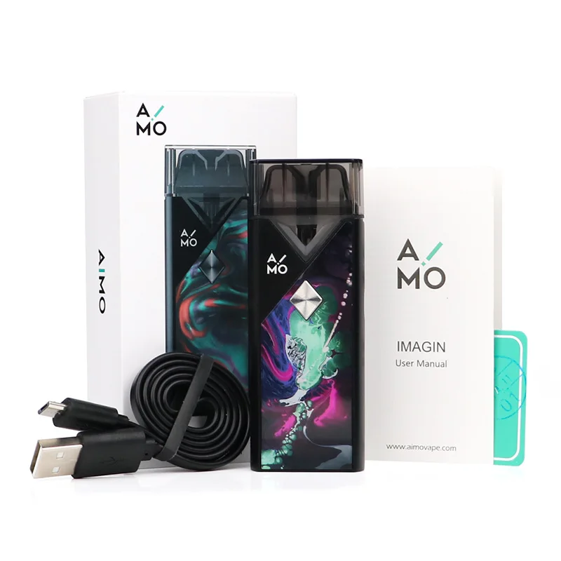 Ovns AIMO imagin pod Kit электронная сигарета испаритель встроенный аккумулятор 1100 мАч