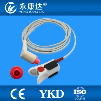 

Reusable Corpuls spo2 sensor for adult finger clip , 11pin/3m