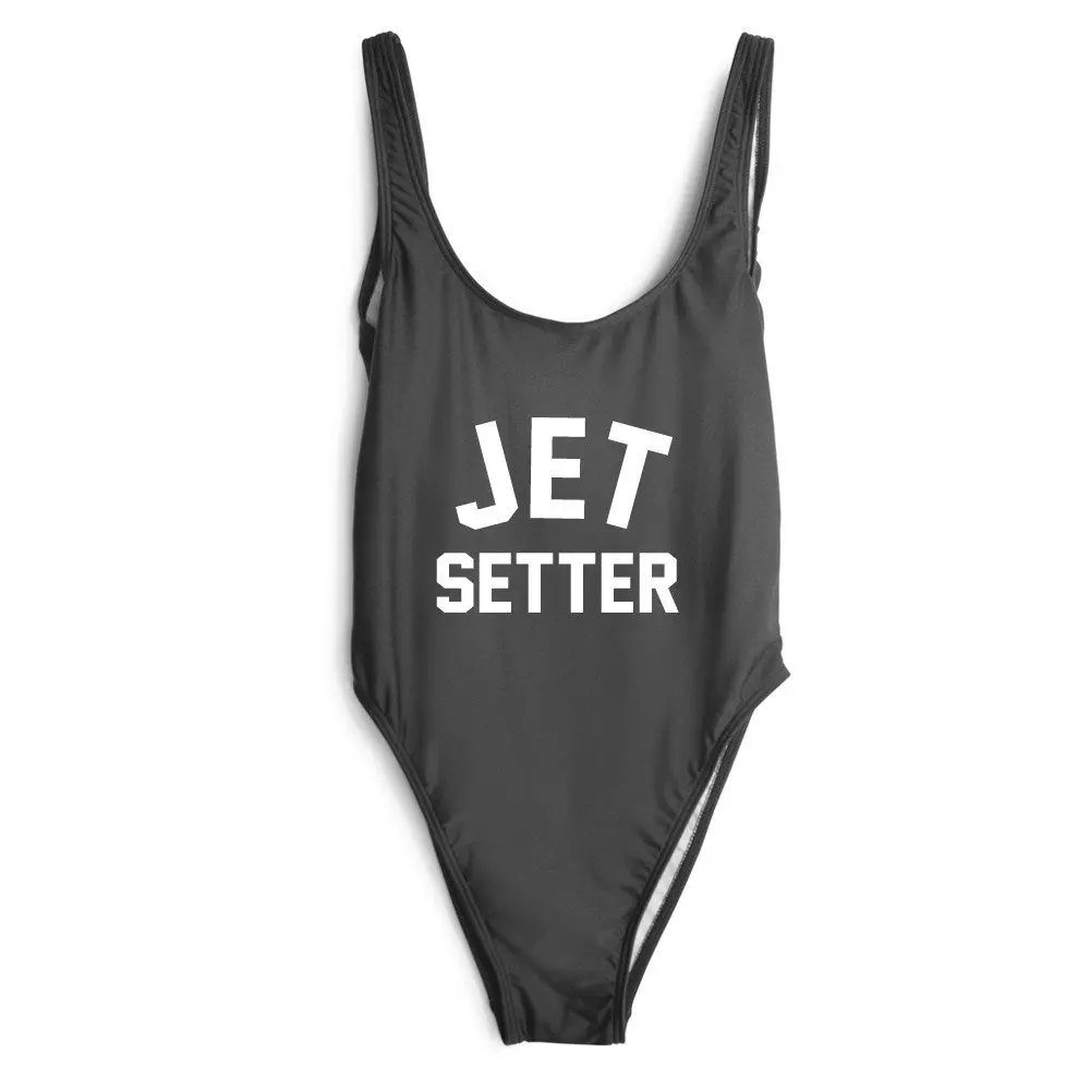 Sexy Black Swimsuit Summer Bikini Thong Swimwear Plus Size High Waist Bikinis Swim Suit Bathing Suits 2017 New Words JET SETTER plus-size-black-swimsuit : image Sexy Black Swimsuit Summer Bikini Thong Swimwear Plus Size High Waist Bikinis Swim Suit Bathing Suits 2017 New Words JET SETTER plus-size-black-swimsuit